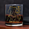 Personalized You Have My Heart And My Ass Whiskey Glass Funny Gift CH07 910330