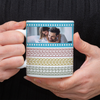 Custom Photo Best Dad Ever Hidden Message Print Full Mug LM32 893629