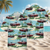 Custom Car Photo Beach Palm Tree Vintage Hawaiian Shirts HO82 901116