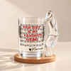 You Tune Me On, Funny Music Personalized Adult Naughty Glass Mug CH07 180684