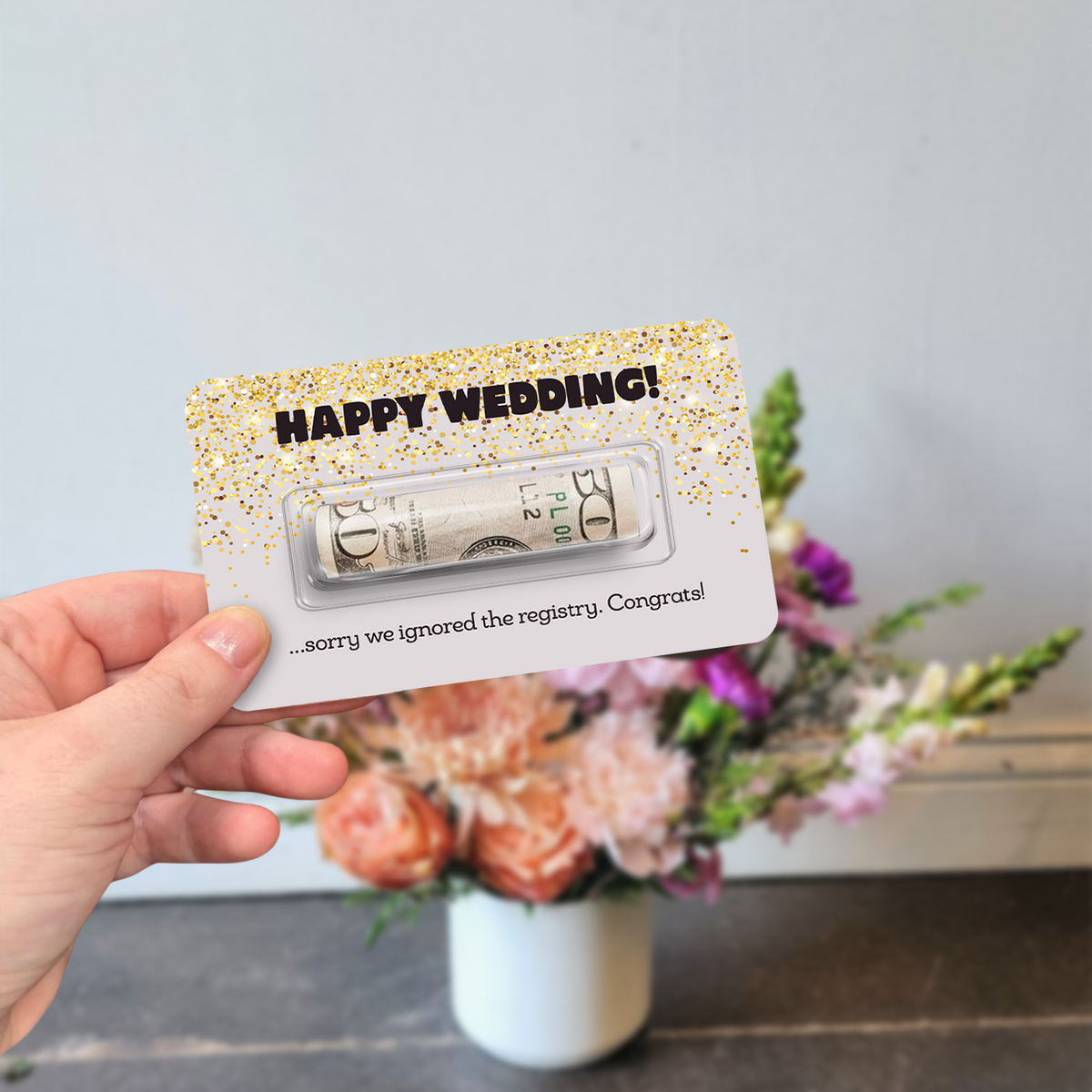 Funny Wedding Money Holder Card Wedding Gift HA75 898472