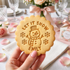Personalized Family With Christmas Cookie Stamp, Holiday Baker Gift HO82 904114