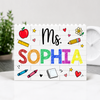 Custom Teacher Name Building Block Plaque Back to School Classroom Decor TH10 170281