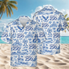America 250th Anniversary Toile De Jouy Style Hawaii Shirt CH07 910426