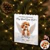 Personalized Pet Memorial Angel Wings Building Blocks Ornament CH07 180258