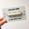 Personalized Funny Gift Happy Graduation BRUH Money Holder Card LM32 899169