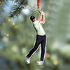 Custom Photo Golf Player Acrylic Ornament Christmas Gift For Golf Lovers HA75 897658