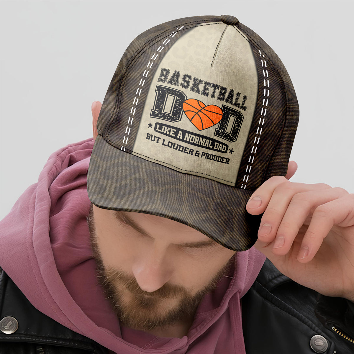 Personalized Sports Mom, Dad - Like A Normal But Louder & Prouder AOP Cap LM32 899239