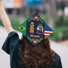 Personalized Country Flag Graduation Cap Topper Class of 2026 Gift CH07 910900