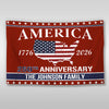 Personalized Family Name America 250th Anniversary Banner House Flag LM32 897163