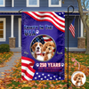 Custom Photo Pawty In The USA 250 Years Of Freedom Garden Flag TH10 169245