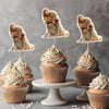 Custom Photo Family With Dog Cat Cupcake Toppers HO82 893640