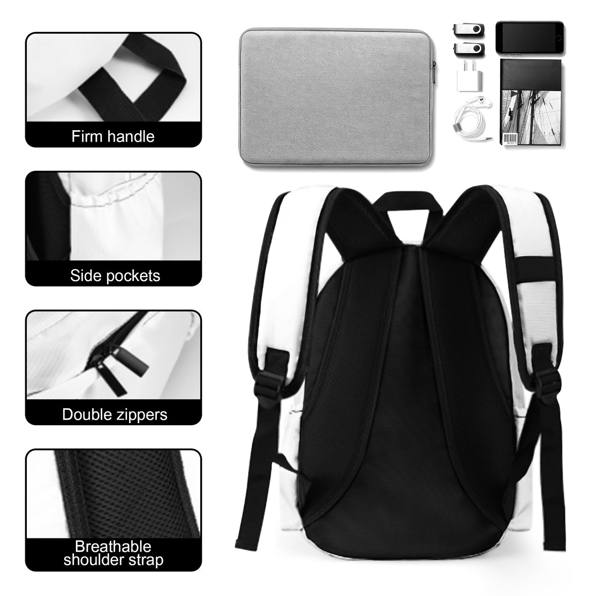 Personalized Photo Racing Car Backpack for Kids LM32 669611