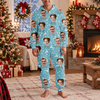 Custom Face & Name Christmas Onesie Pajamas Christmas Gift TH10 171179