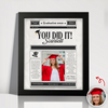 Custom Photo Graduation News You Did It Magazine Picture Frame LM32 899207