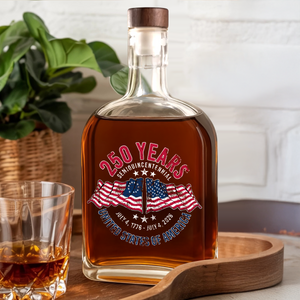 American 250 Years Semiquincentennial – Patriotic Gift 2026 Whiskey Bottle LM32 895267