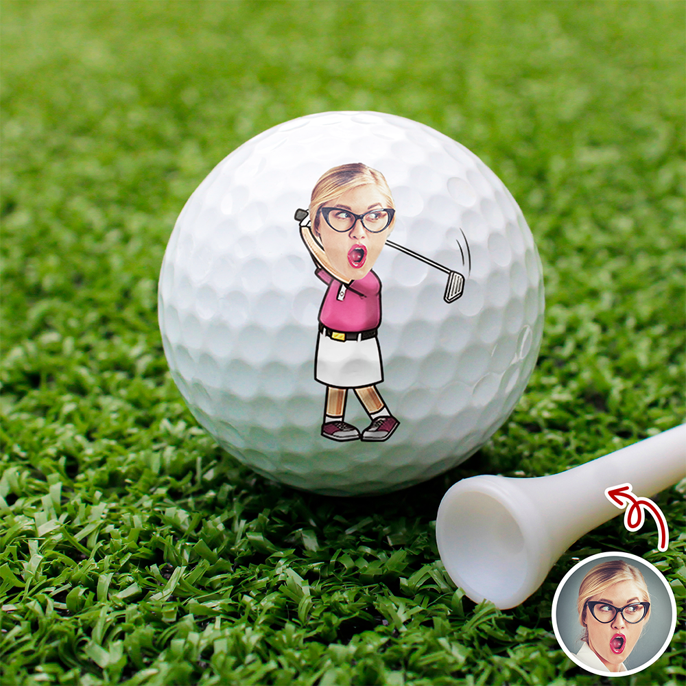 Custom Face Golf Ball Perfect Gift for Golf Lovers HA75 898640