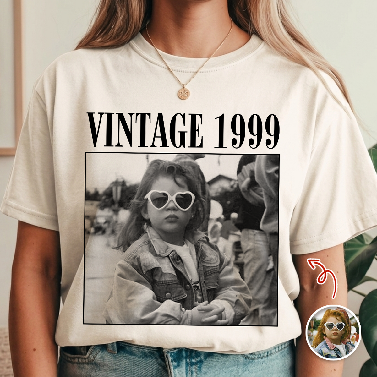 Custom Photo Vintage Comfort Shirt For Family TH10 170599