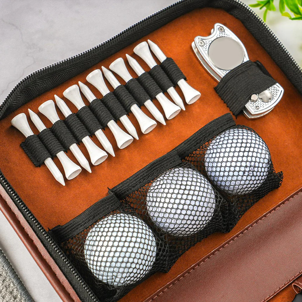 Custom Name The Golf Father Golf Gift Set, Unique Golf Enthusiast Gift, Golfers and Coaches Gift HO82 900804