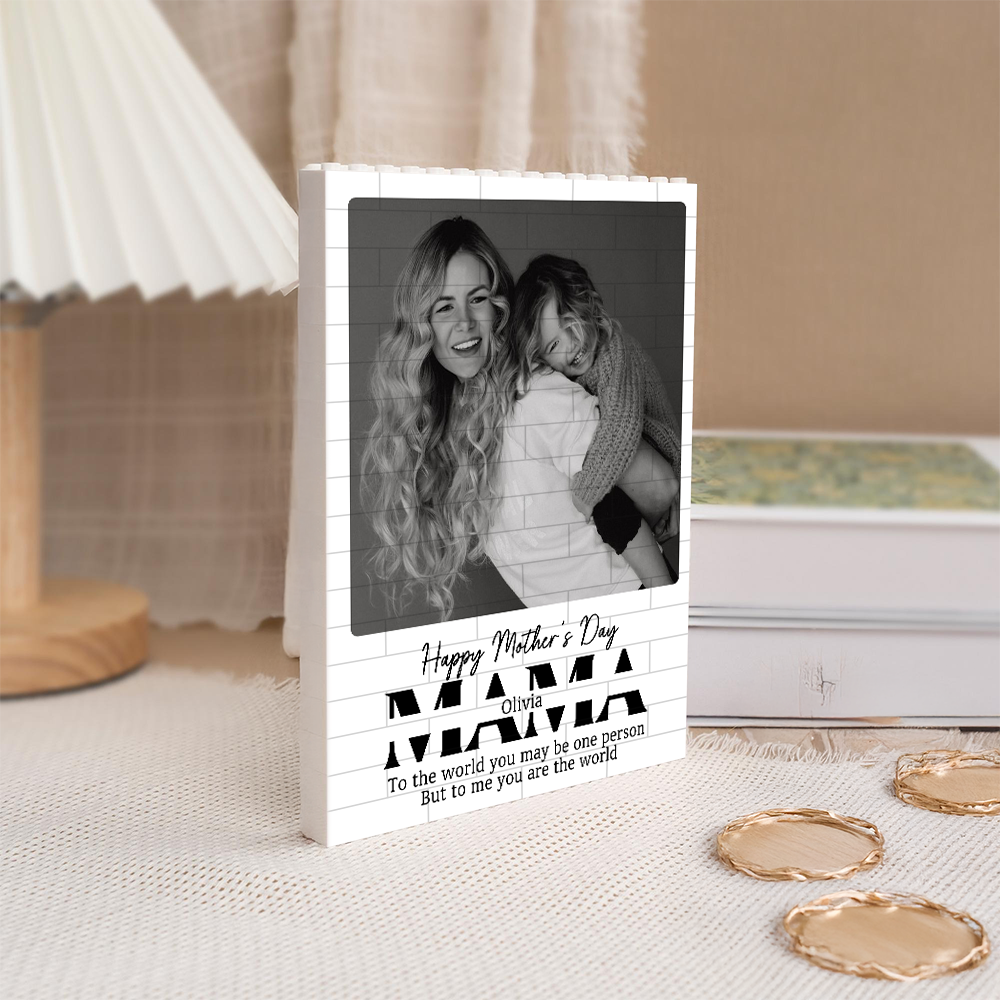 Custom Photo Happy Mother's Day Ever Building Block CH07 910786