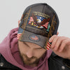 Custom Name USA 250th Anniversary Classic Cap 1776–2026 American Eagle Cap, Patriotic Gift CH07 899876