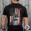 Custom Photo Best Cat Dad Ever With US American Flag Back Shirt Gift For Cat Lovers TH10 169891
