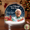Custom Photo I Am Always With You Memorial Cardinal Acrylic Snow Globe HA75 898018