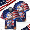 Personalized Name America 250 Eagle Patriotic Hawaii Shirt HA75 921008