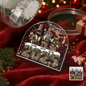 Custom Photo Duck Hunting Lovers Acrylic Snow Globe LM32 897245