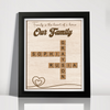 Custom Name Family Is The Heart Of A Home Picture Frame TH10 169083