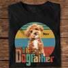 Custom Pet Photo The Dog Cat Father Dark Shirt For Dog And Cat Lovers HO82 894440