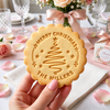 Personalized Family Name Xmas Tree Merry Christmas Cookie Stamp, Holiday Baker Gift HO82 904116