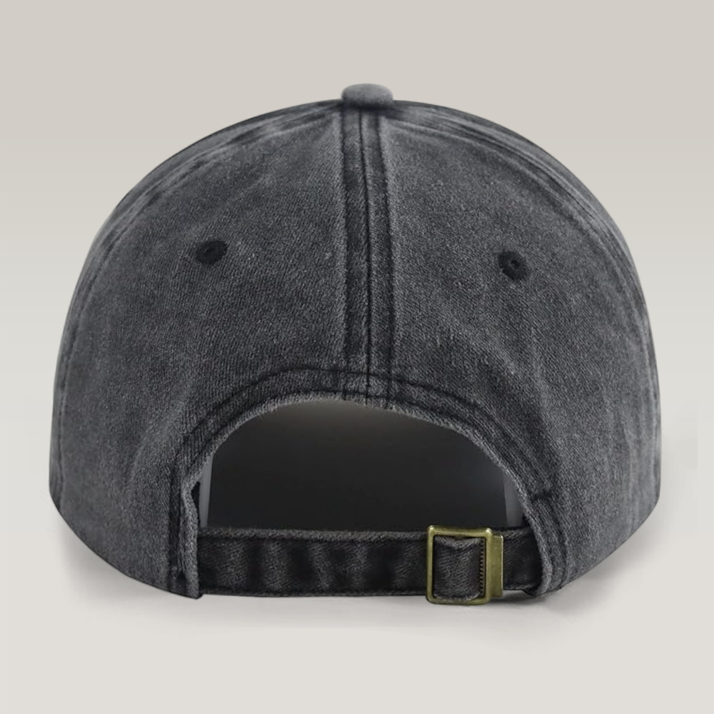 Custom Name In Runes Viking Washed Denim Baseball Cap TH10 170457