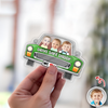 Custom Kids Photo Drive Safe Visor Clip Car Father’s Day Gift for Dad, Grandpa HA75 921172