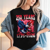 Personalized American Eagle Flag 250th America Anniversary - USA Independence Dark Shirt LM32 899081