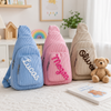 Custom Name Mini Sling Bag Soft Corduroy Toddler Purse Gift for Boys & Girls CH07 911860