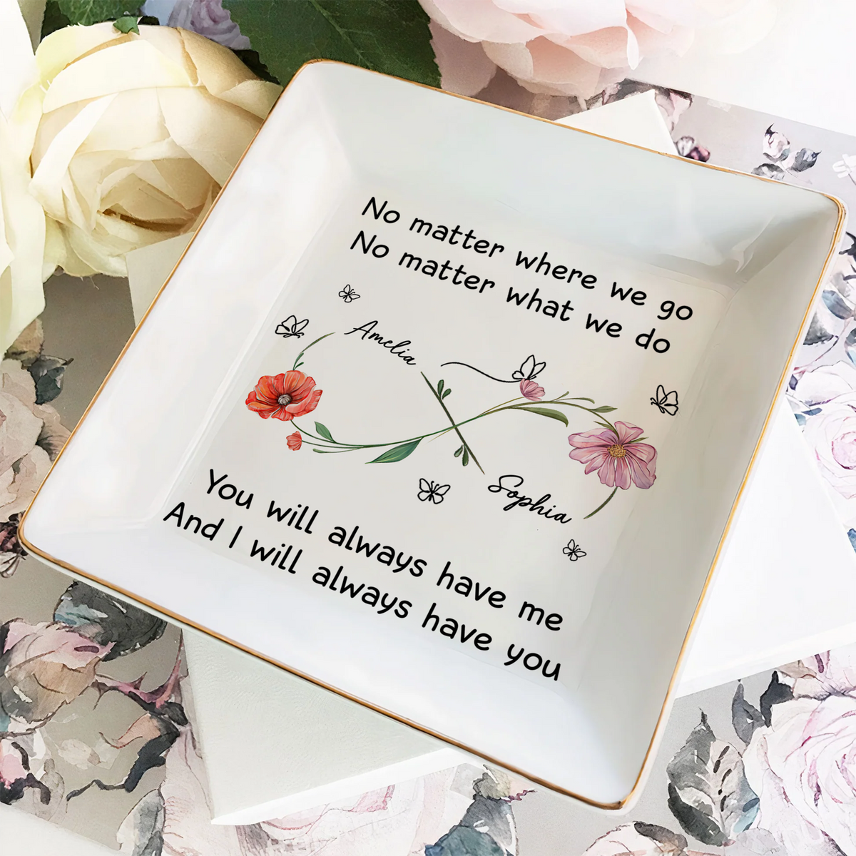 Bestie Always Have You  Personalized Jewelry Dish HA75 897162