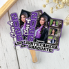 Custom Photo Lights, Camera, Graduate Class Of 2026 Face Fan LM32 899311