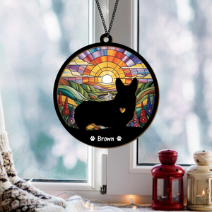 Custom Dog Memorial Suncatcher TH10 894223