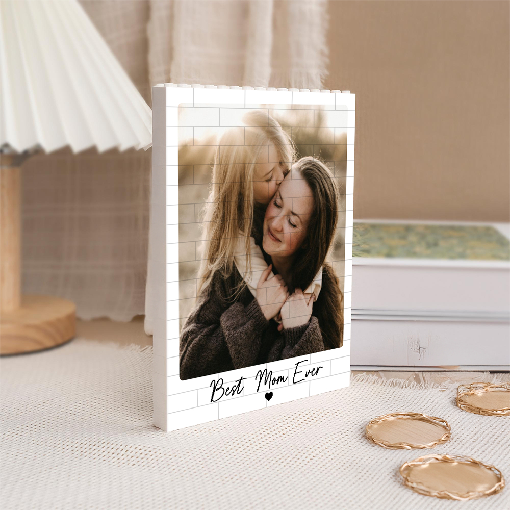 Custom Photo Best Mom Ever Building Brick Blocks CH07 910784