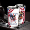 Custom Name American Pride Patriotic 250th Anniversary Eagle Fat Tumbler HA75 920878