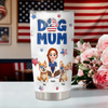 Personalized American Dog Mom Dog Mum And Dog 3D Inflated Effect Fat Tumbler HA75 920304