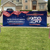 Custom Name USA 250 Freedom Banner – 1776–2026 Semiquincentennial Patriotic Party Decoration HO82 902208