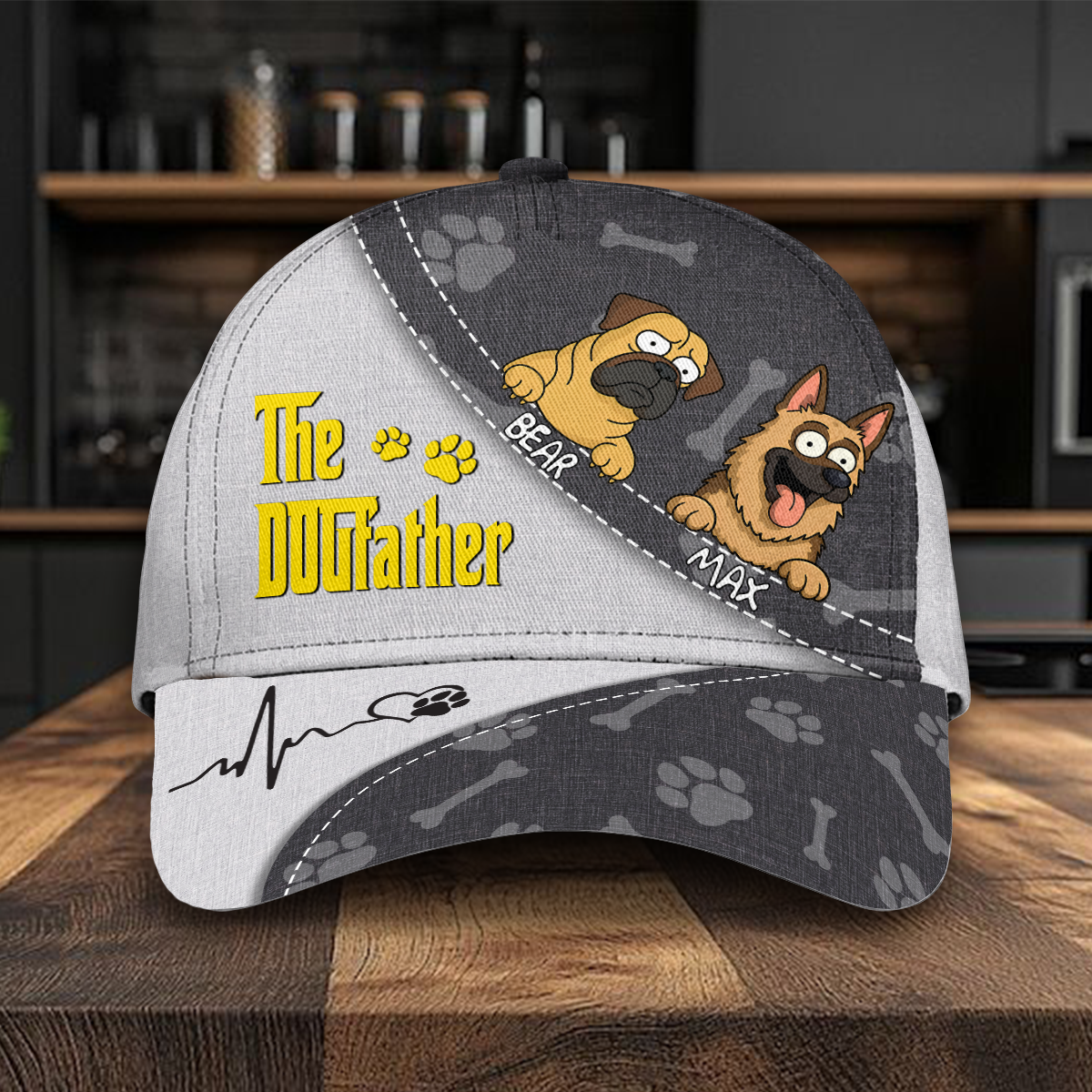 The Dogfather - Personalized Classic Cap For Dog Dad CH07 895644