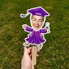 Custom Funny Face Photo Class of 2026 Graduation Face Fan TH10 892499