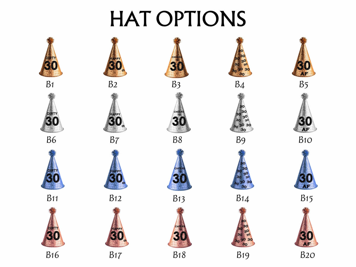 Custom Funny Face Happy 30th Birthday Cocktail Drink Stirrers Party Decoration LM32 899929