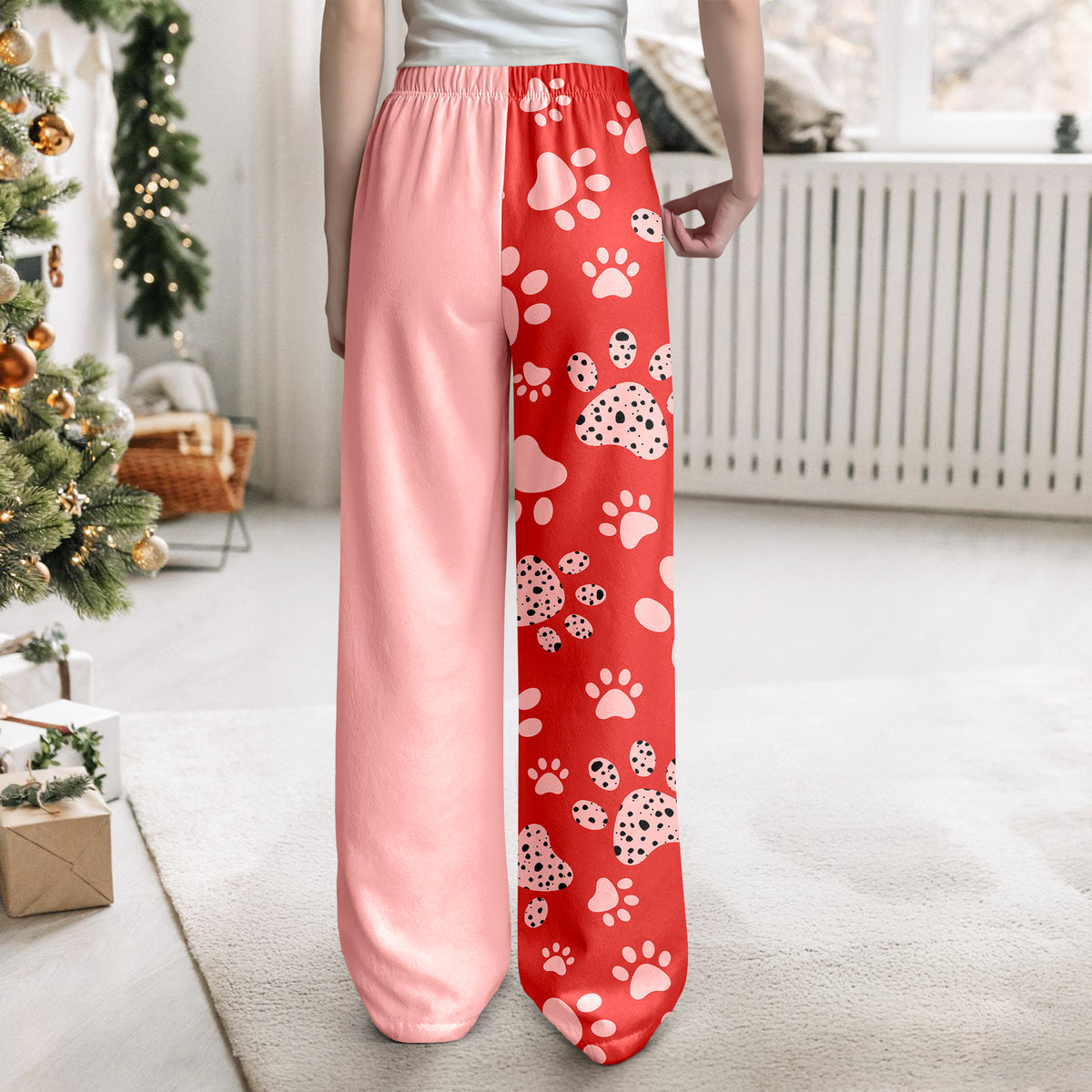 Custom Photo This Human Belongs To Dogs Sweatpants For Dog Lover HA75 897886