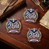 Personzalized Name USA 250th Anniversary Patriotic Eagles Acrylic Pin LM32 899531