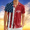 Personalized I Identify As An American With Patriotic USA Flag Hawaiian Shirt LM32 669229