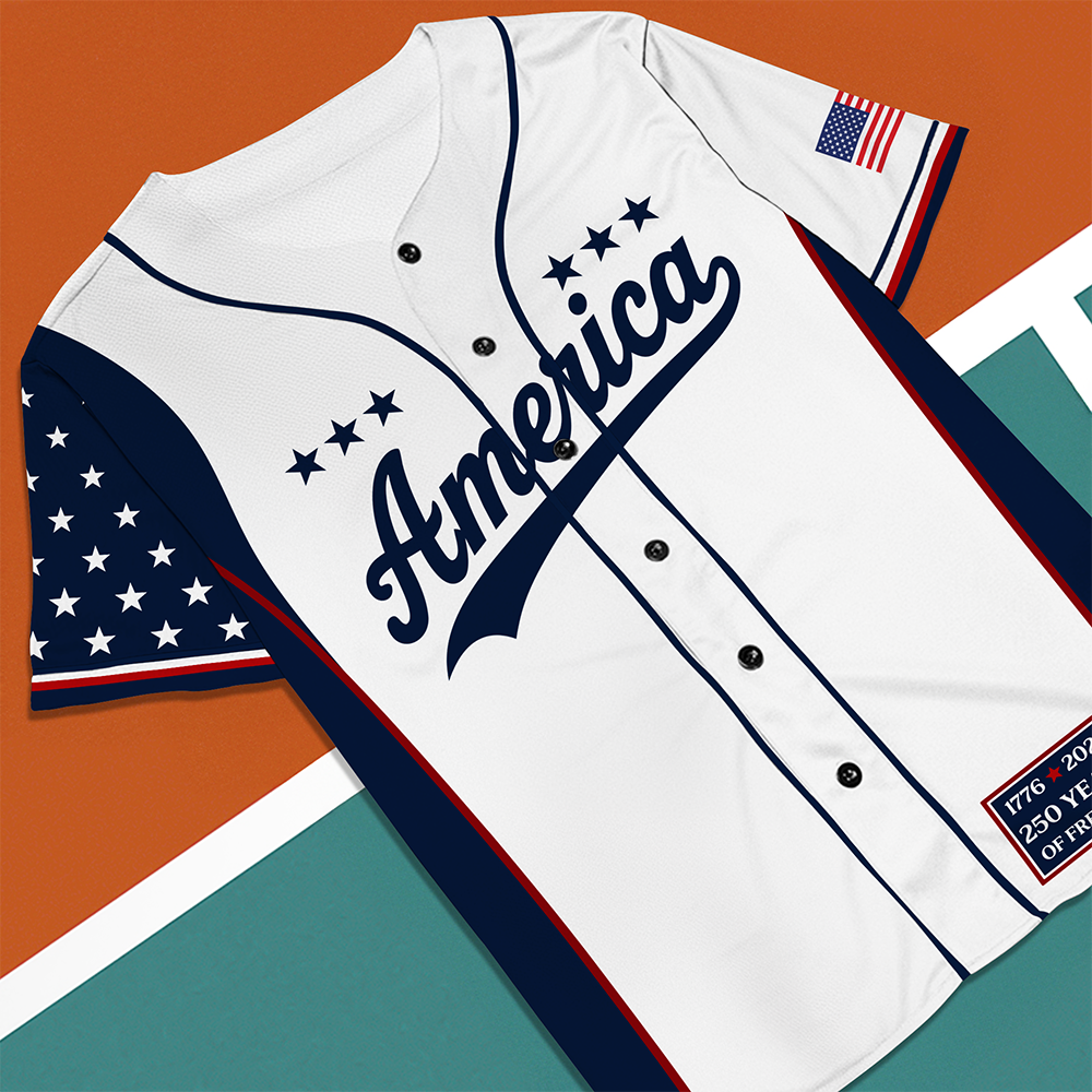 America 1776-2026 250 Years Of Freedom Jersey Shirt TH10 170171